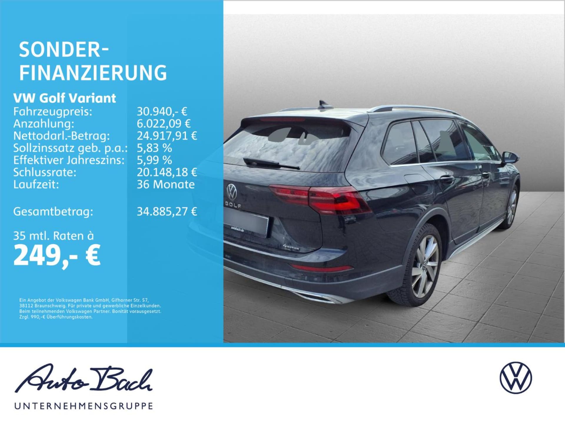 Volkswagen Golf Variant Alltrack