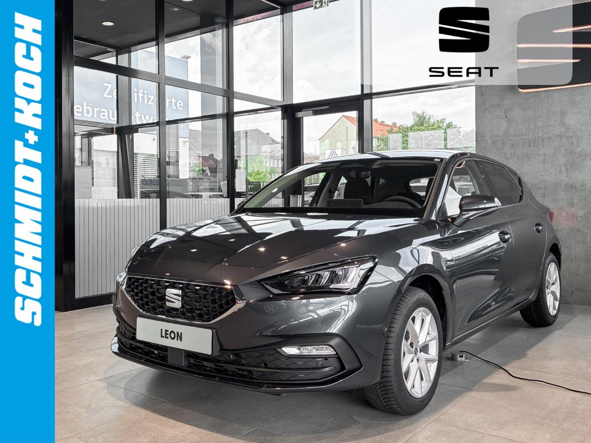 Seat Leon — SEAT Leon Leon 1.5 eTSI Style 85 kW Navi Sitzhzg. GJR Navi