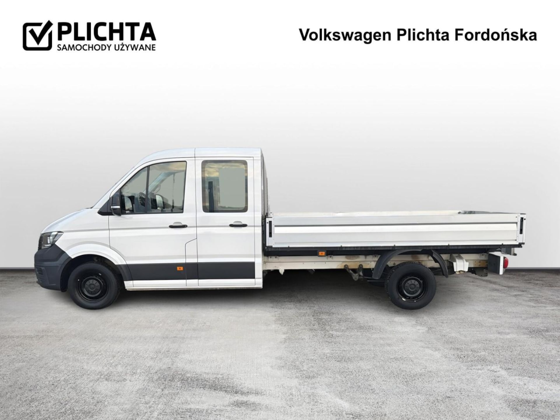 Volkswagen Crafter z podwójna kabiną z długim rozstawem osi