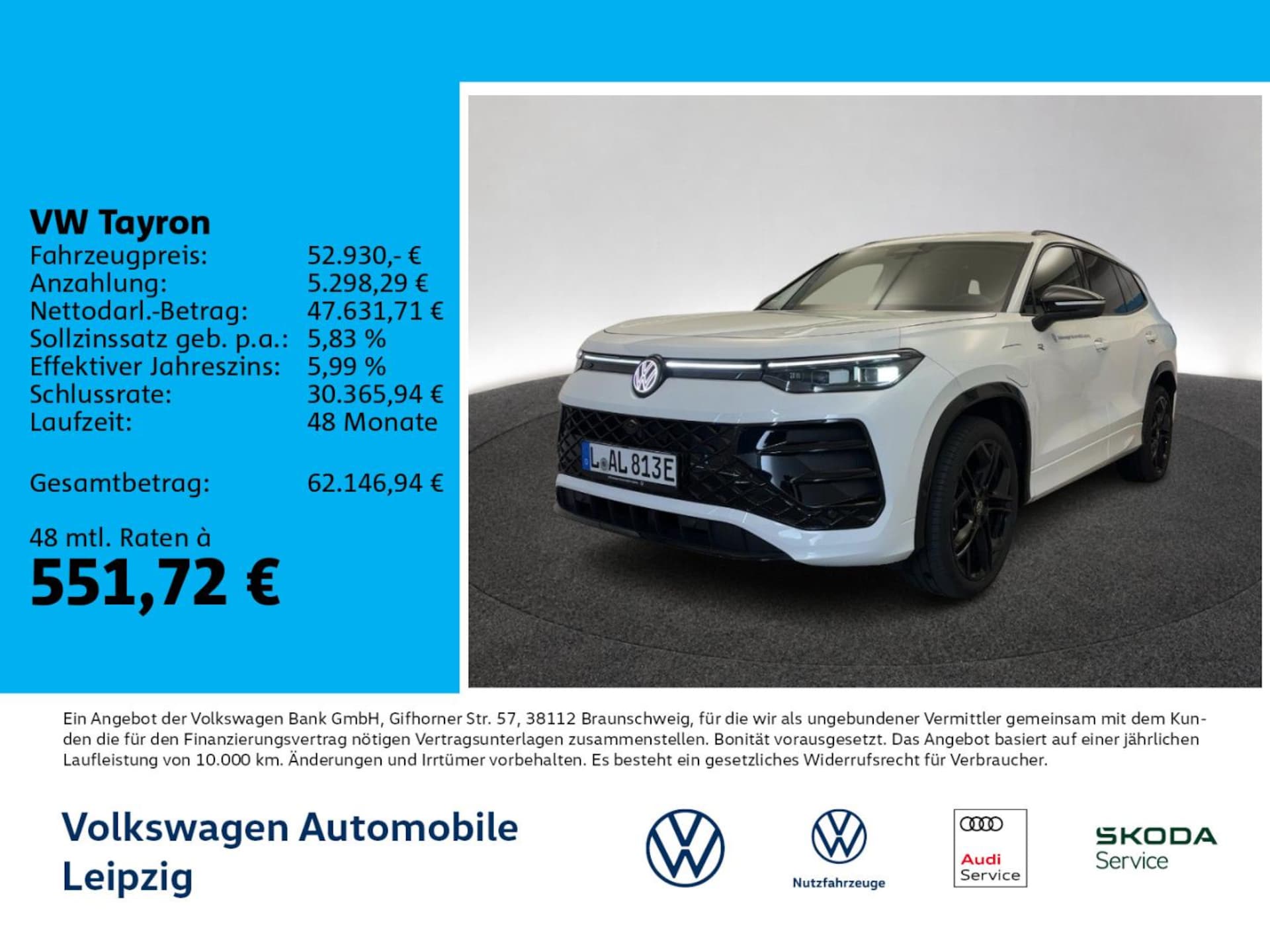 Volkswagen Tayron — Volkswagen Tayron Tayron R-Line 1.5 l eHybrid 200 kW AHK*PSD*WR