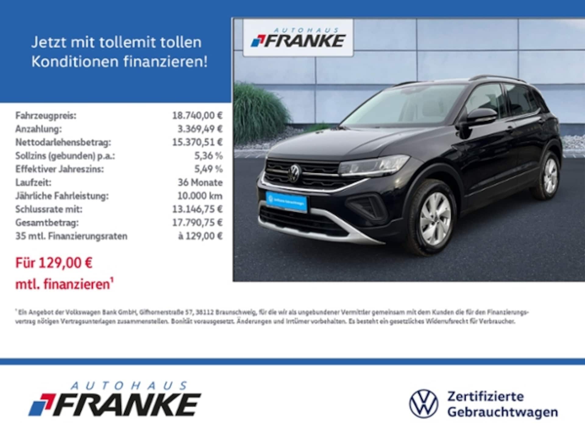 Volkswagen T-Cross Life