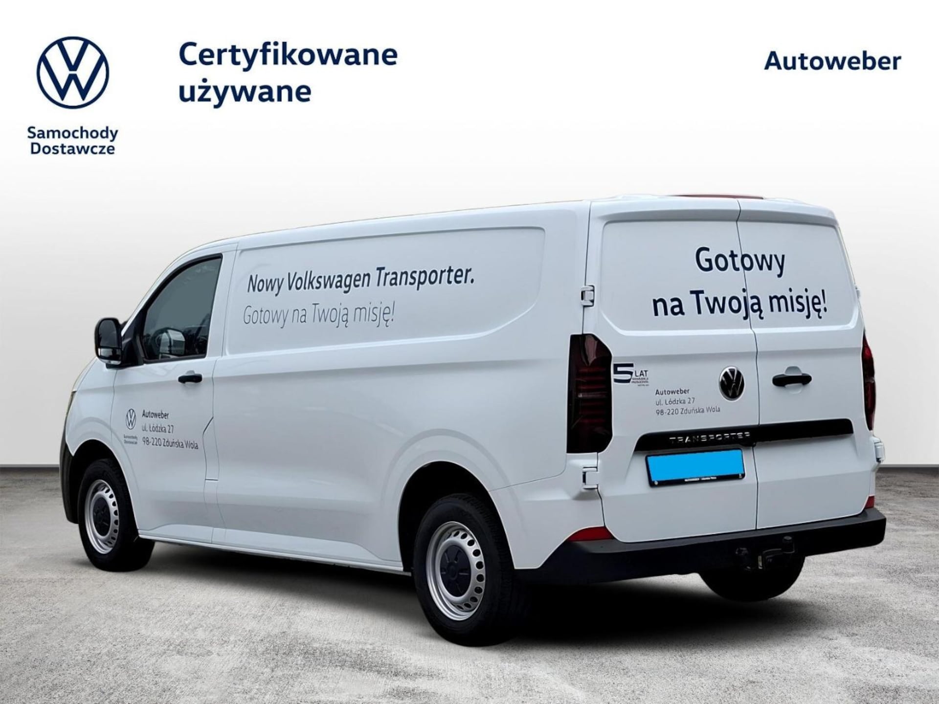 Volkswagen Transporter Furgon długi rozstaw osi