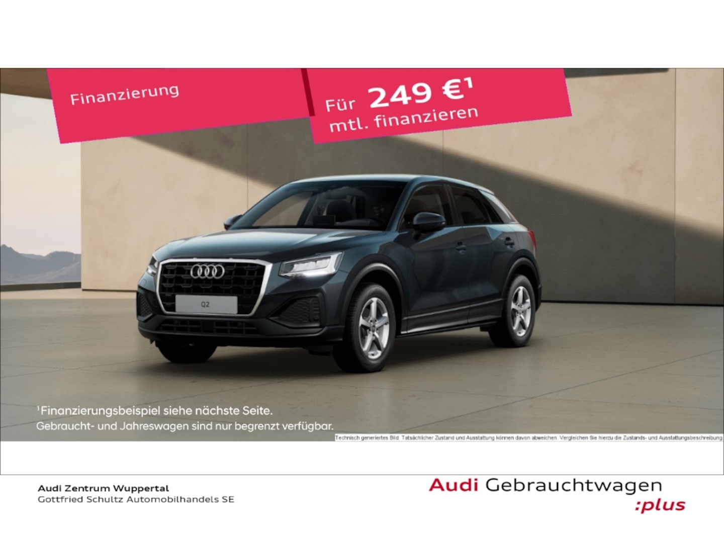 Bild über Audi Q2 30 TFSI Schaltgetriebe - für weitere Informationen kontaktieren Sie den Audi Partner