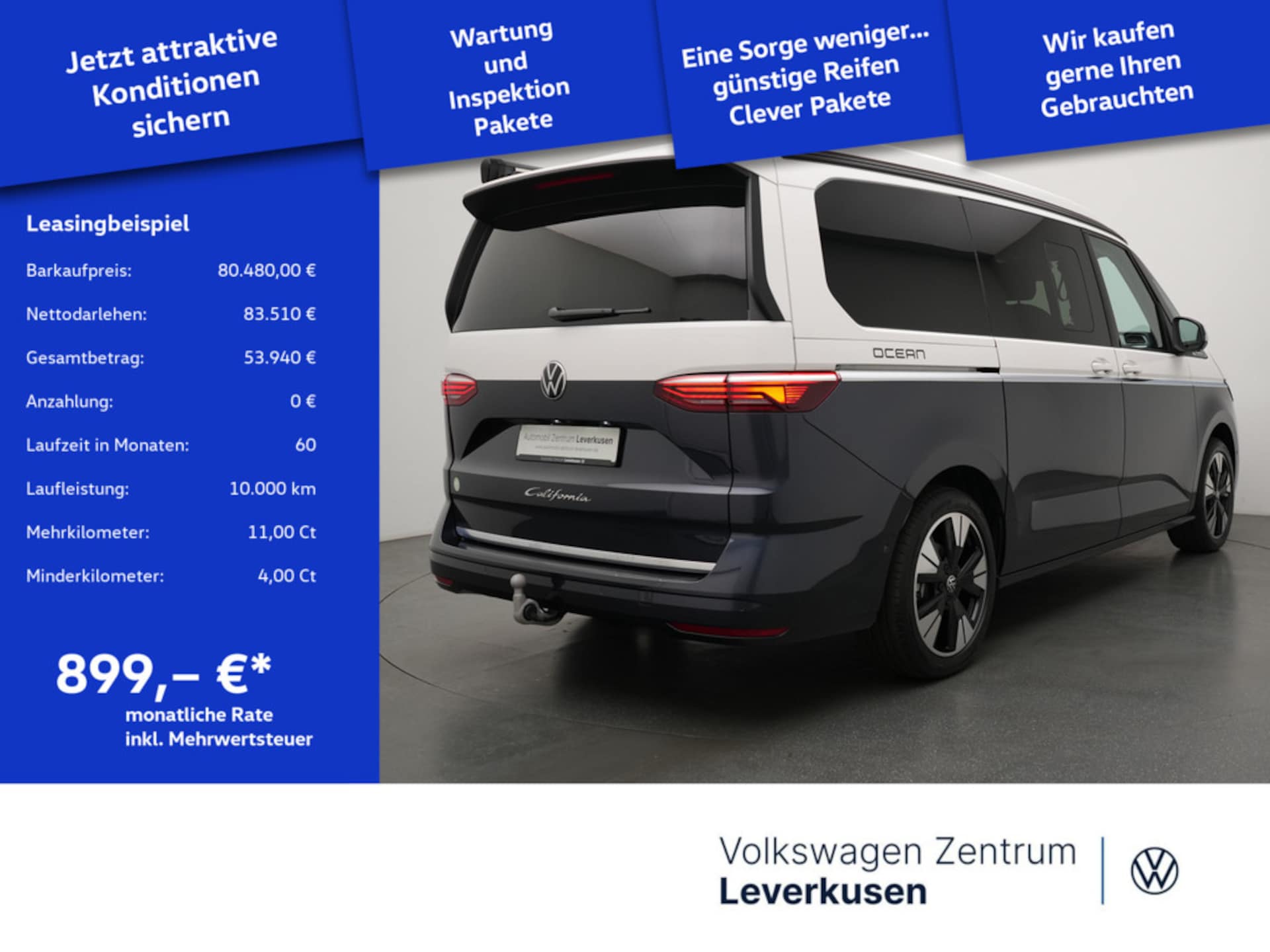 Volkswagen California Ocean