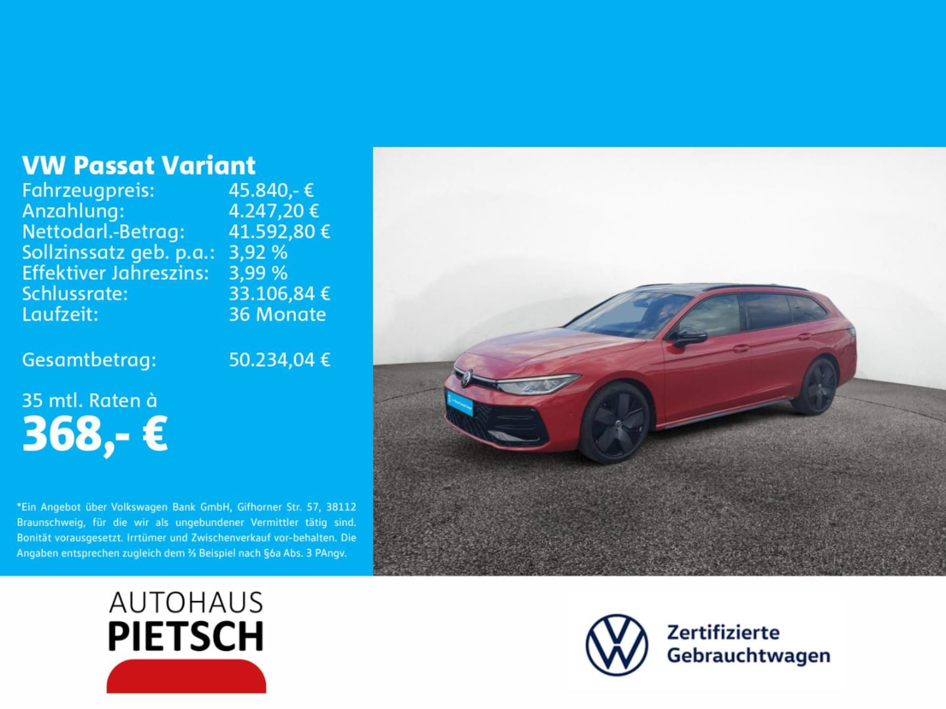 Volkswagen Passat R-Line