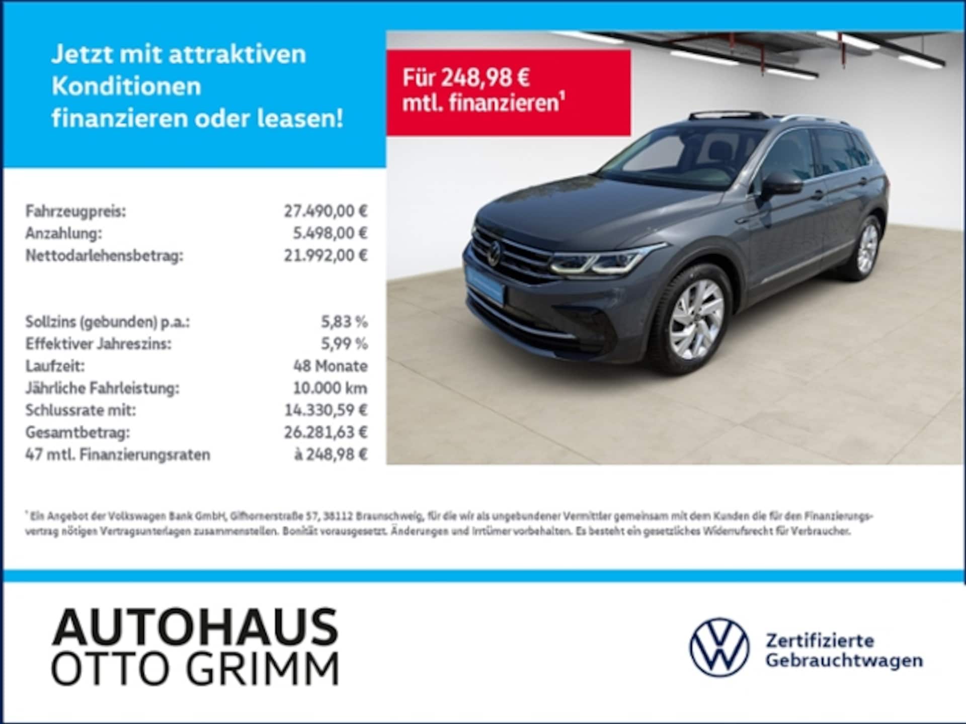 Volkswagen Tiguan Elegance