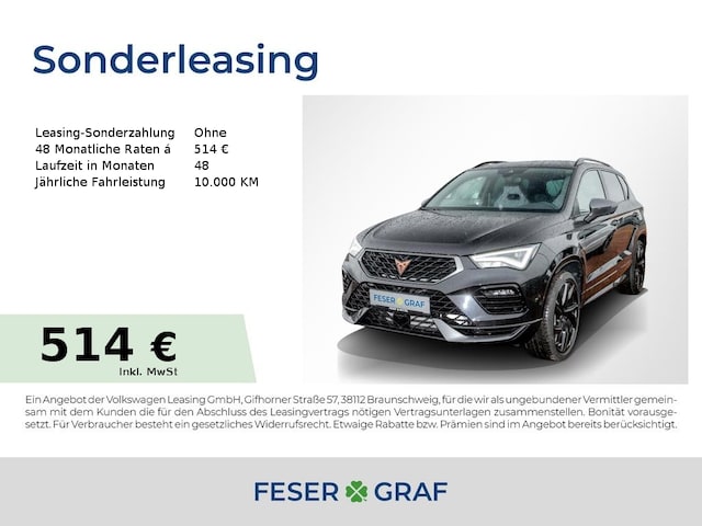 CUPRA Ateca VZ 2.0 TSI DSG 4Drive Tribe Edition AHK (DKT5005552)