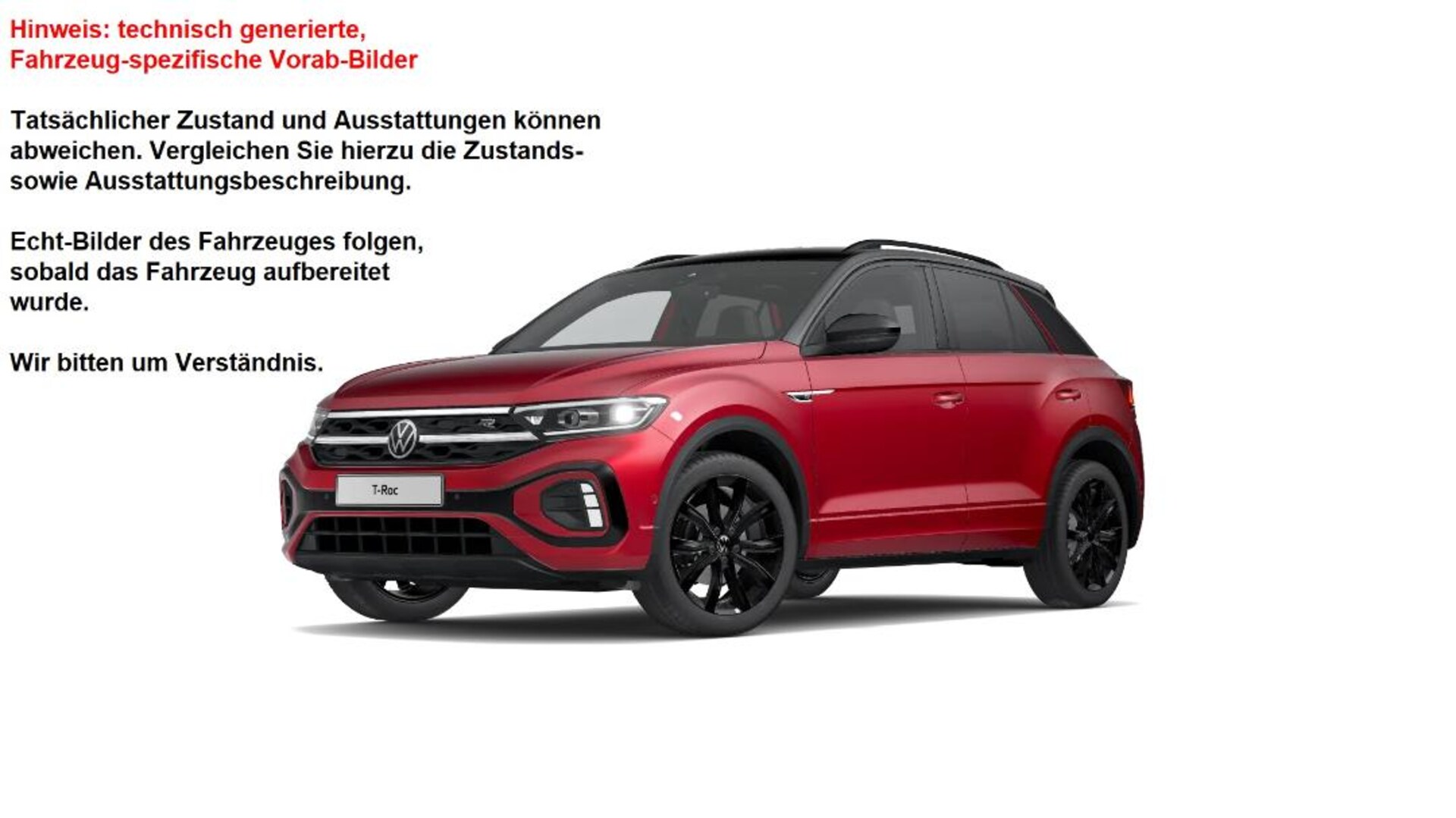 Volkswagen T-Roc R-Line