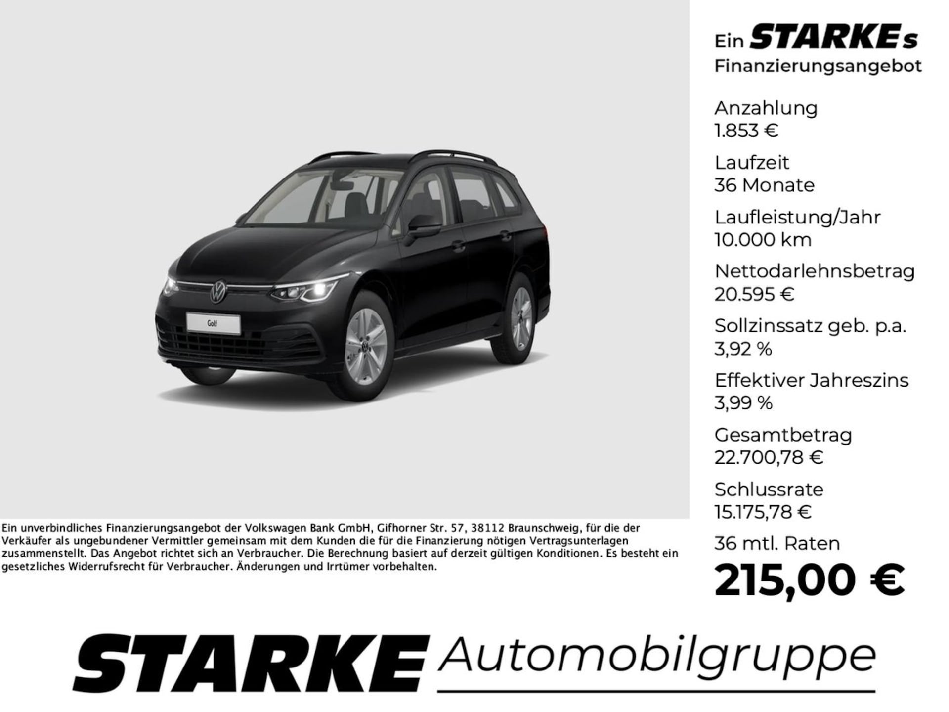 Volkswagen Golf Variant Life