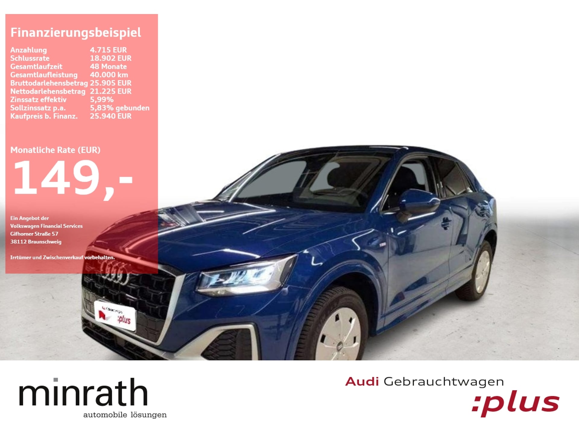 Audi Q2 S line