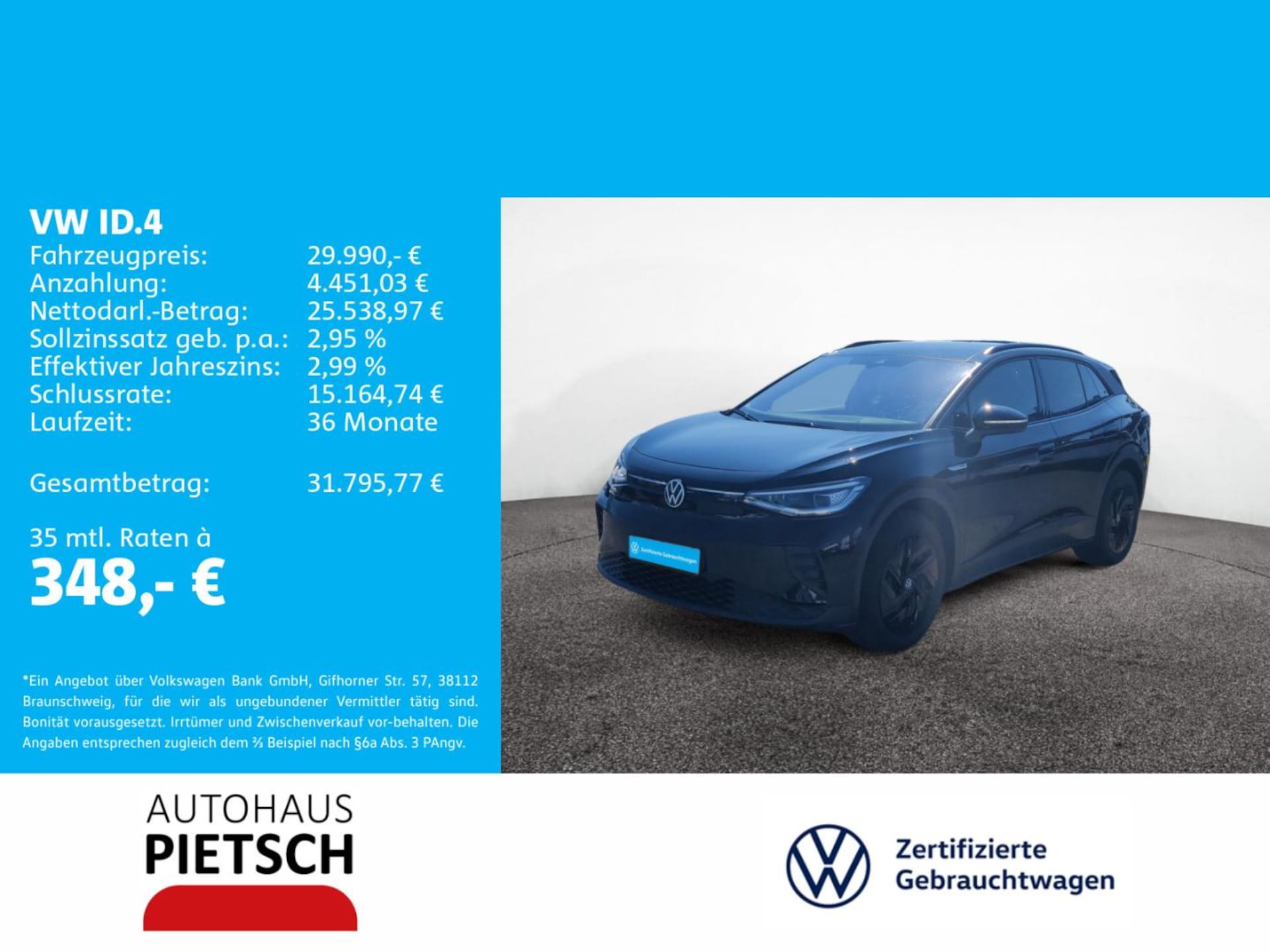 Volkswagen ID.4 Pro Performance