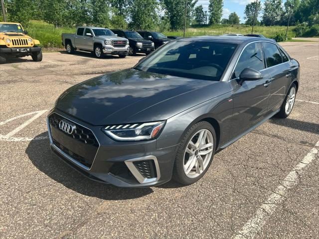 Used 2022 Audi A4 Premium Plus with VIN WAUEAAF45NN013238 for sale in Saint Paul, Minnesota