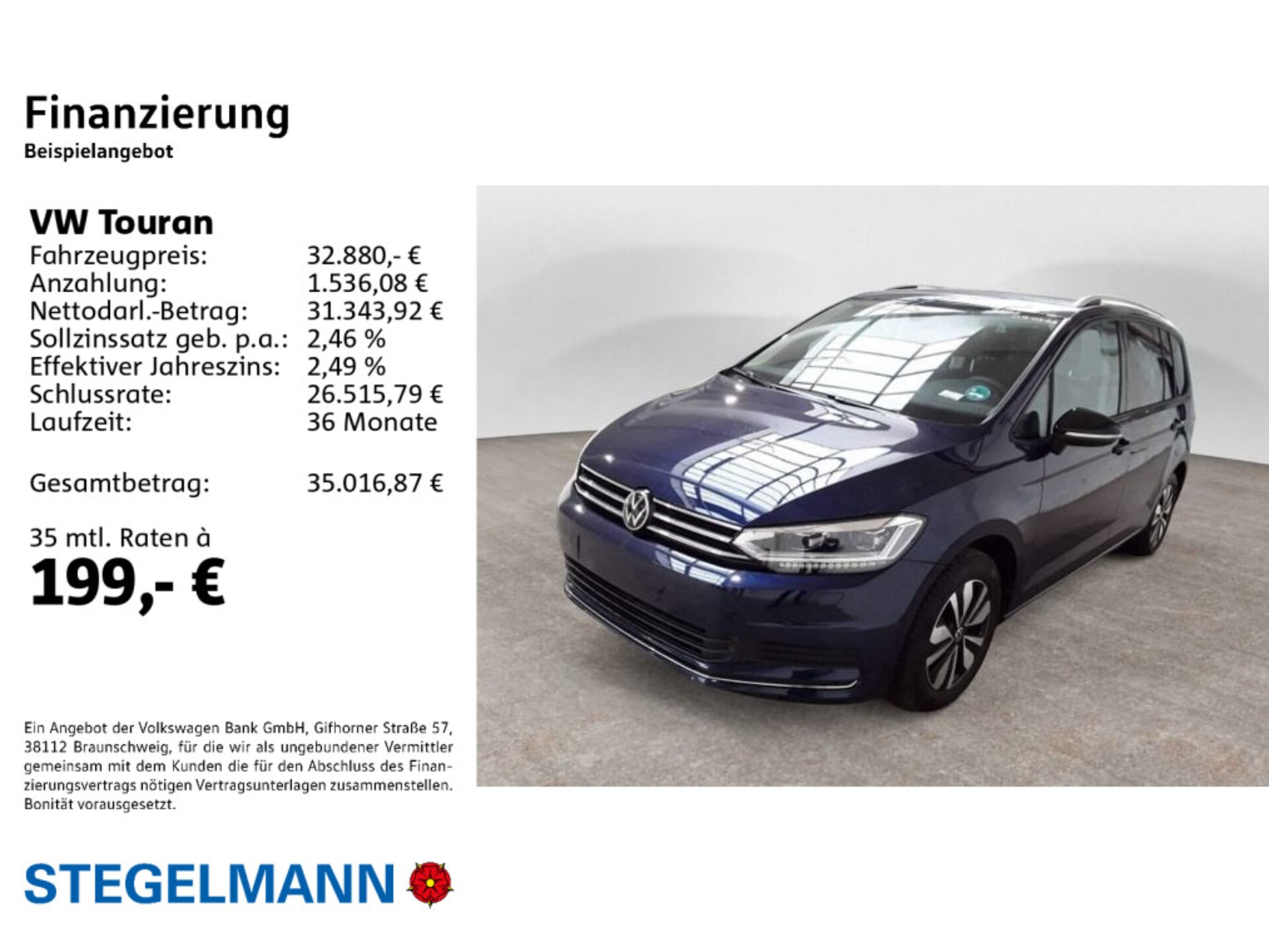 Volkswagen Touran Comfortline