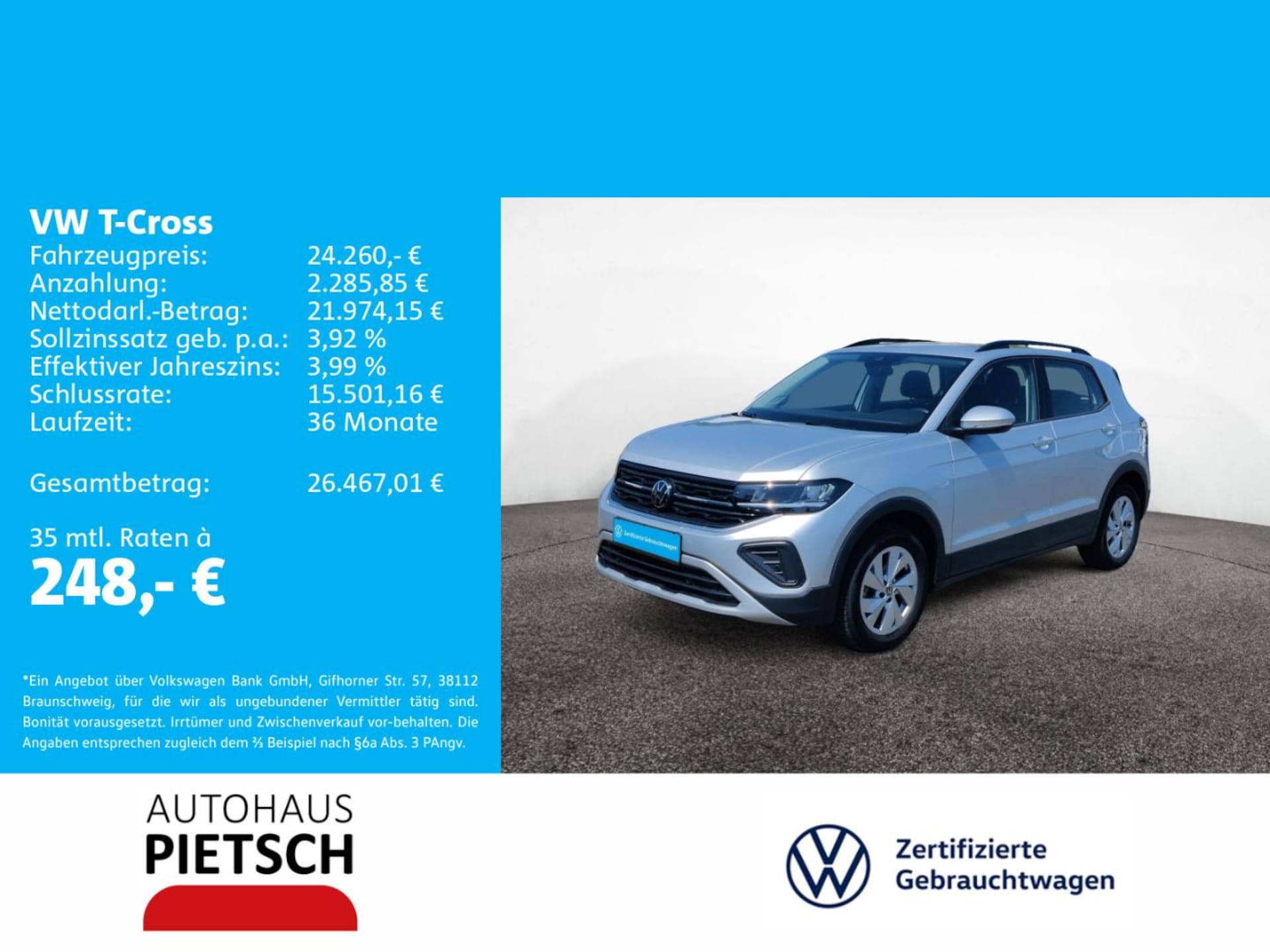 Volkswagen T-Cross Life