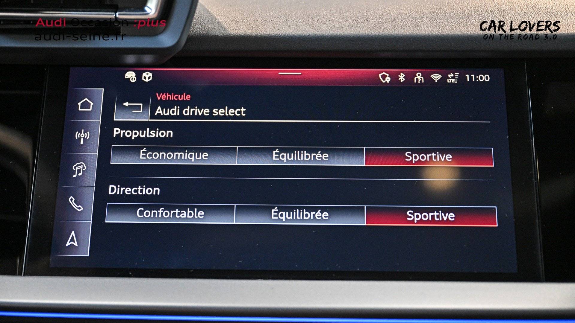 Image about Audi A3 Berline S line 35 TFSI Hybride 110 kW (150 ch) S tronic