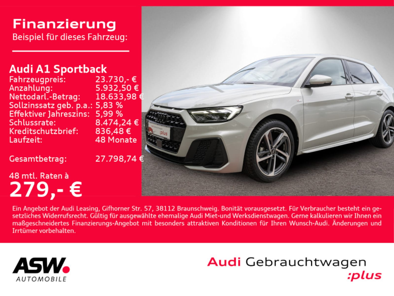 Audi A1 Sportback – Bild 2