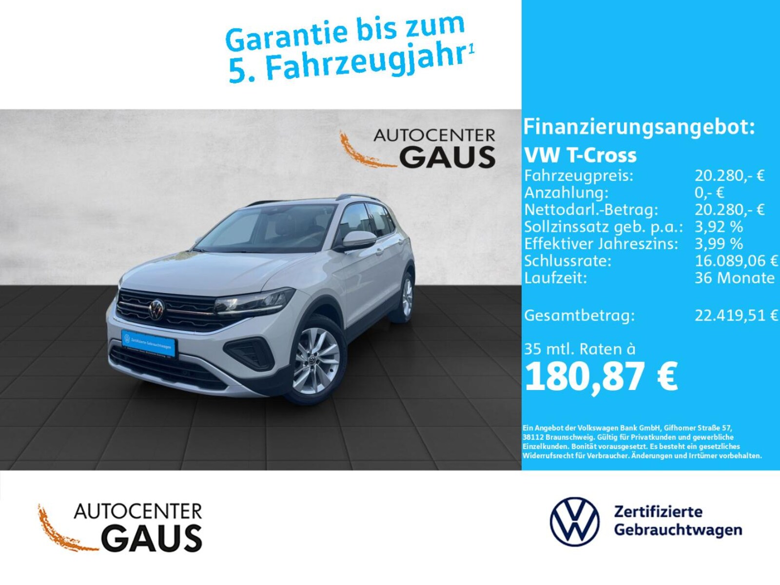 Volkswagen T-Cross – Bild 2