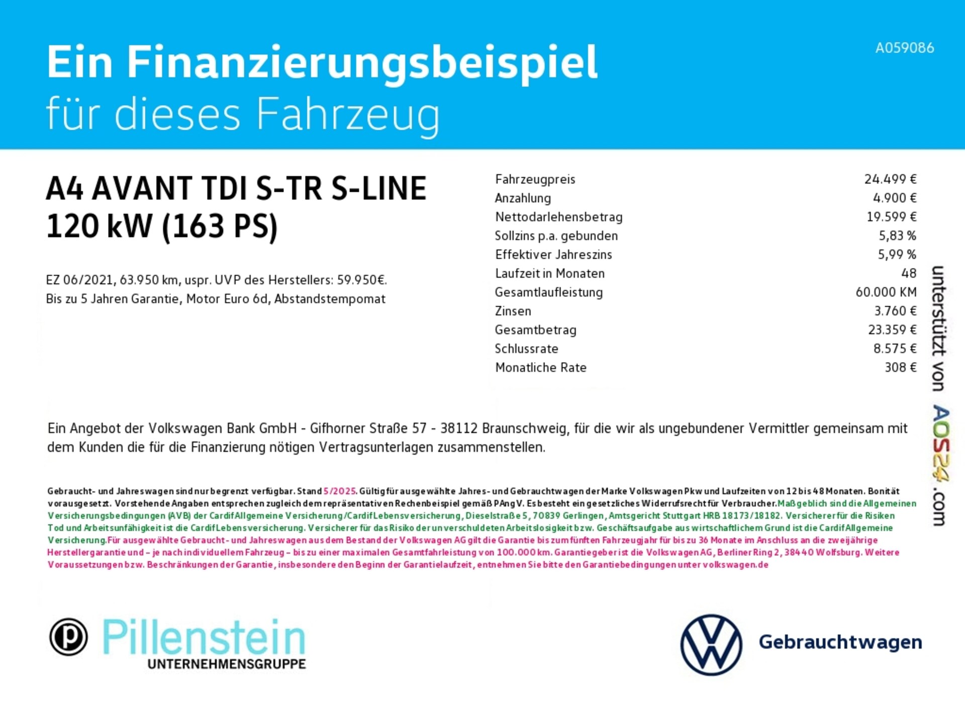 Audi A4 Avant S line