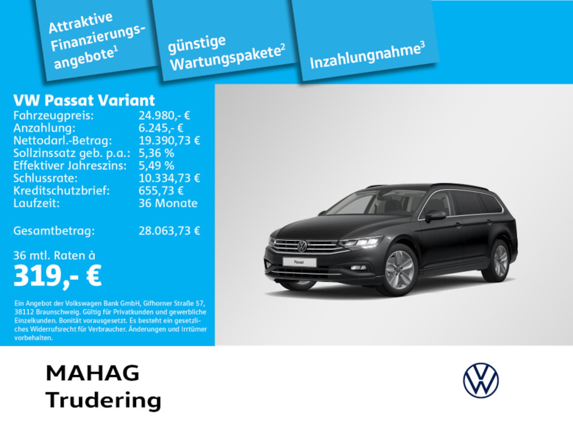 Volkswagen Passat Variant Business