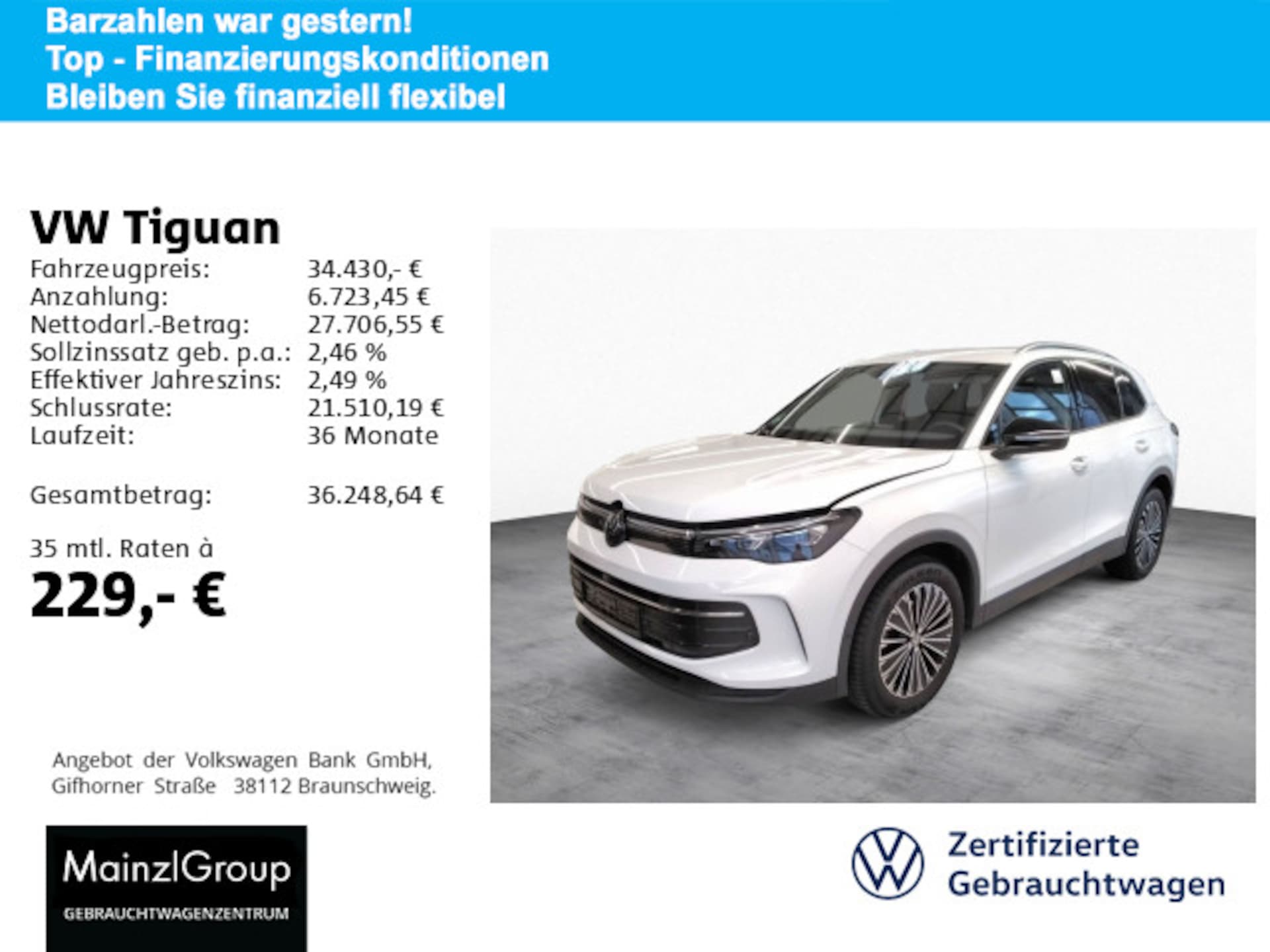 Volkswagen Tiguan Life