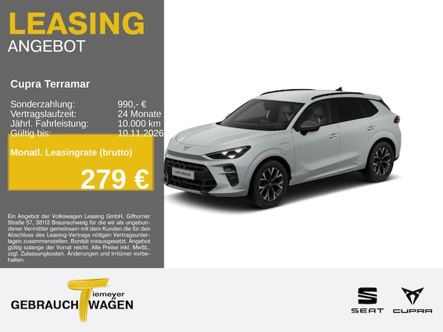 CUPRA Terramar 1.5 e-Hybrid MATRIX eSITZE 360° HEAD-UP (S1055014)