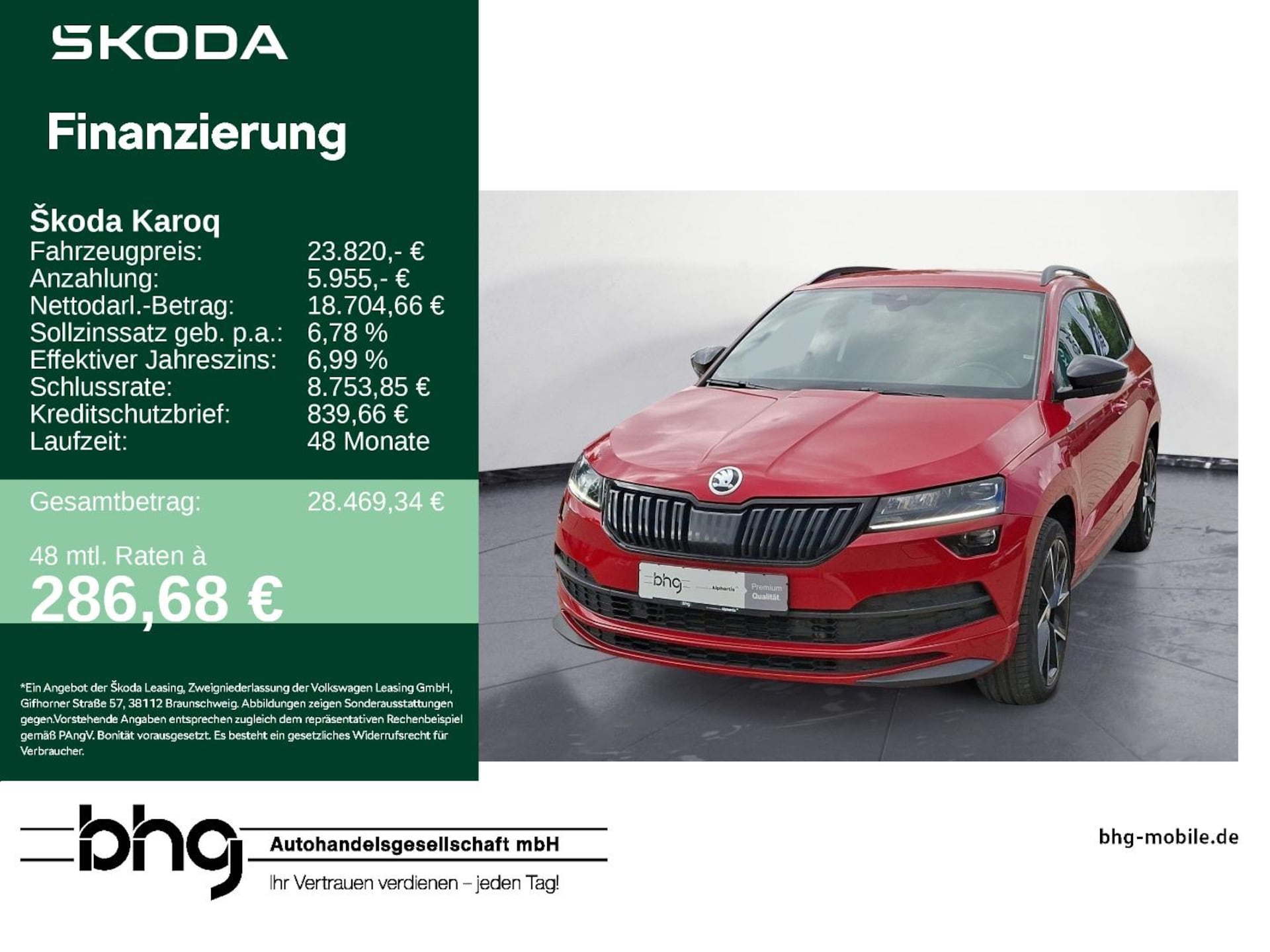 Skoda Karoq Sportline