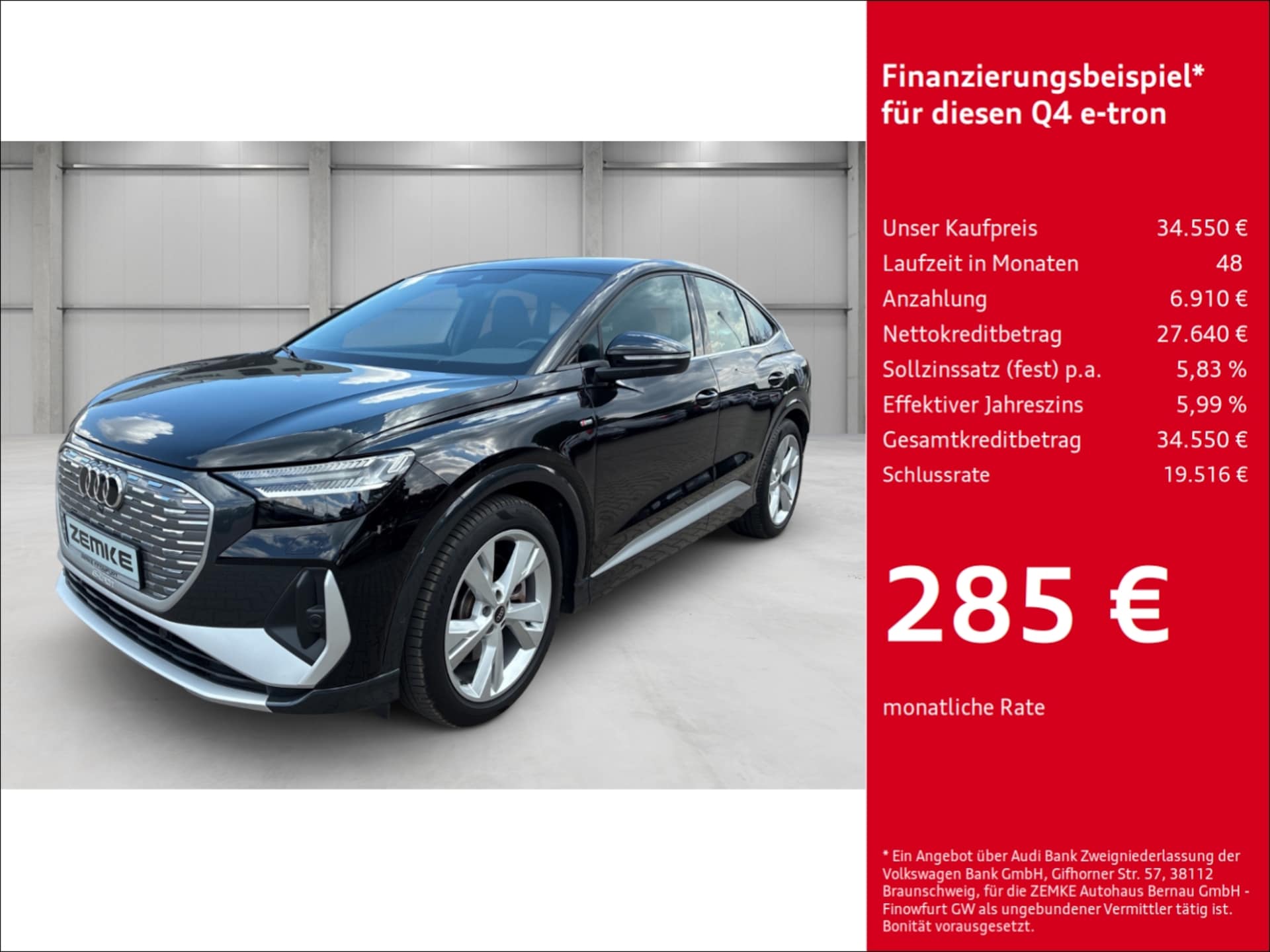 Audi Q4 Sportback e-tron