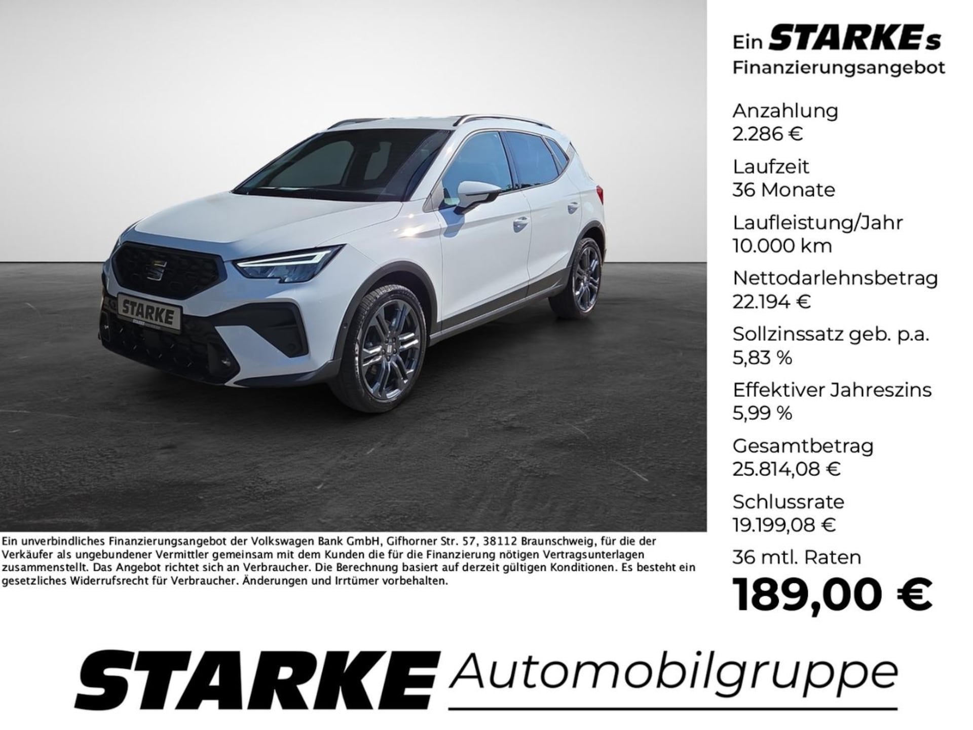 SEAT Arona FR