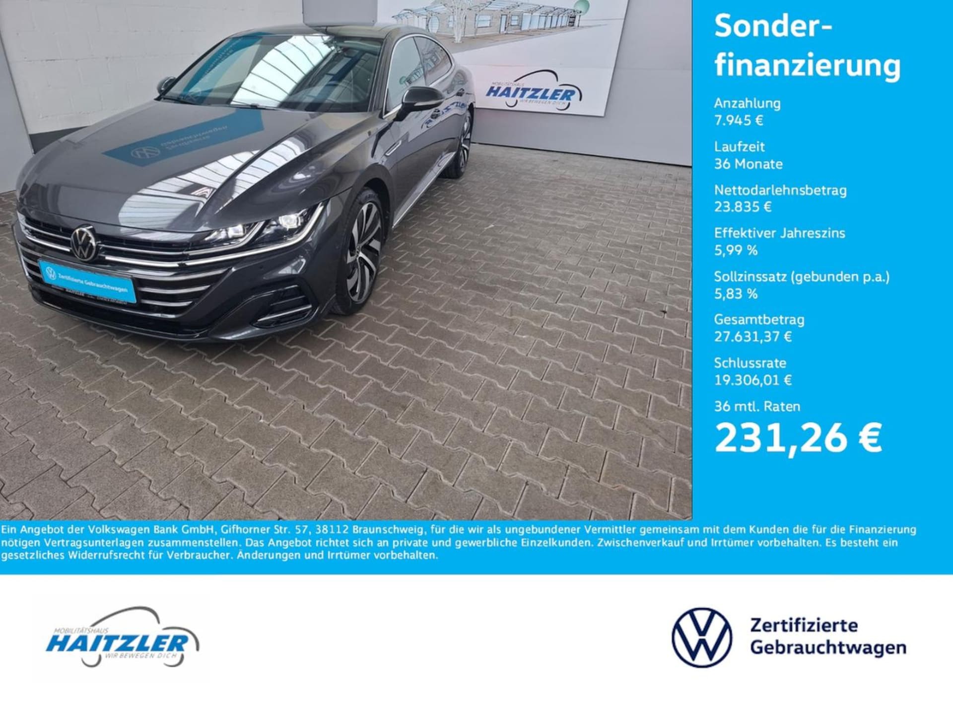 Volkswagen Arteon R-Line