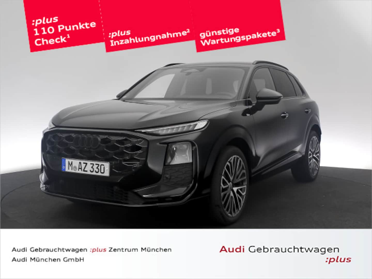 Bild über Audi Q3 SUV TFSI quattro 150 kW S tronic - für weitere Informationen kontaktieren Sie den Audi Partner
