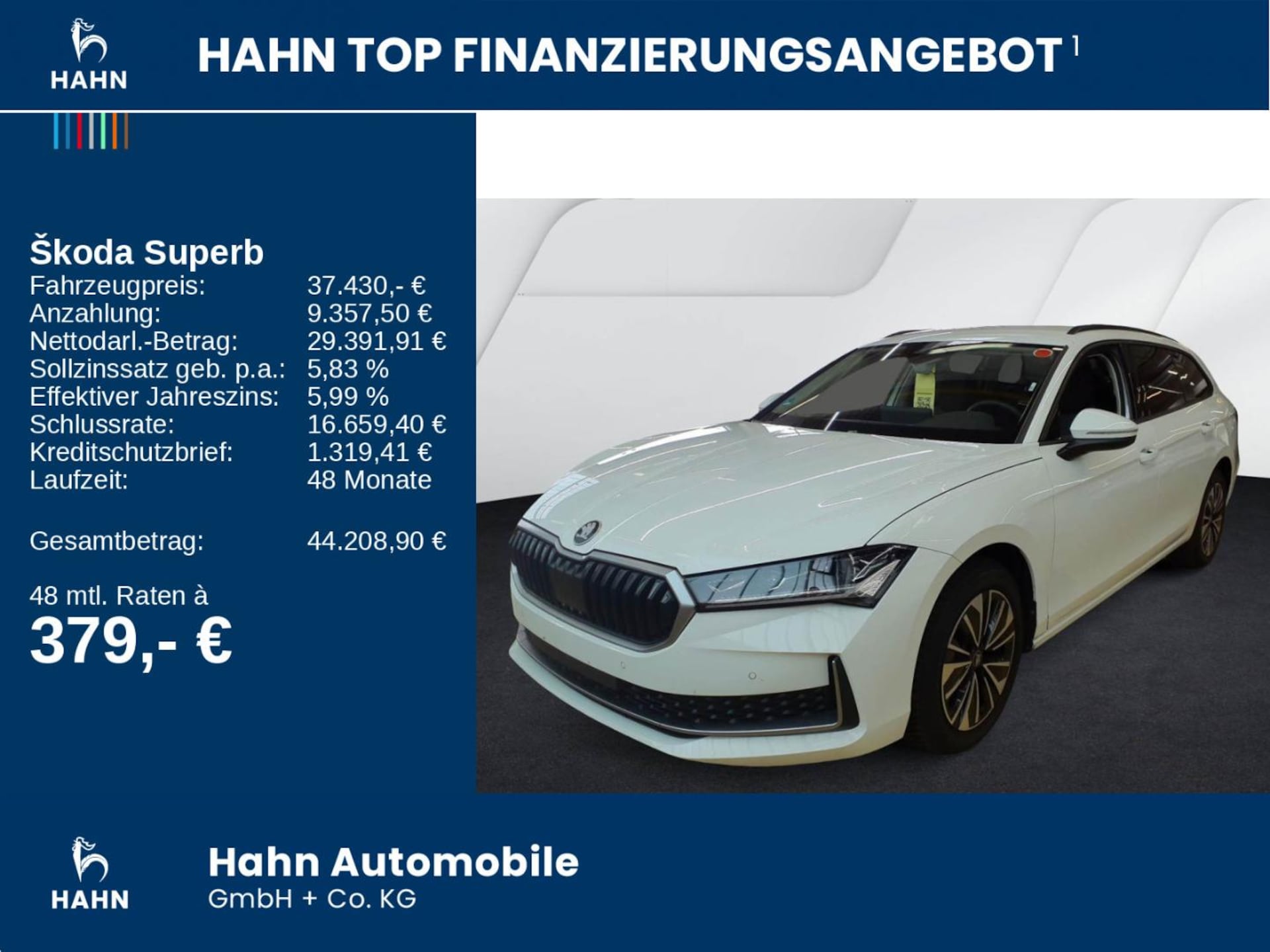 Skoda Superb Combi Selection