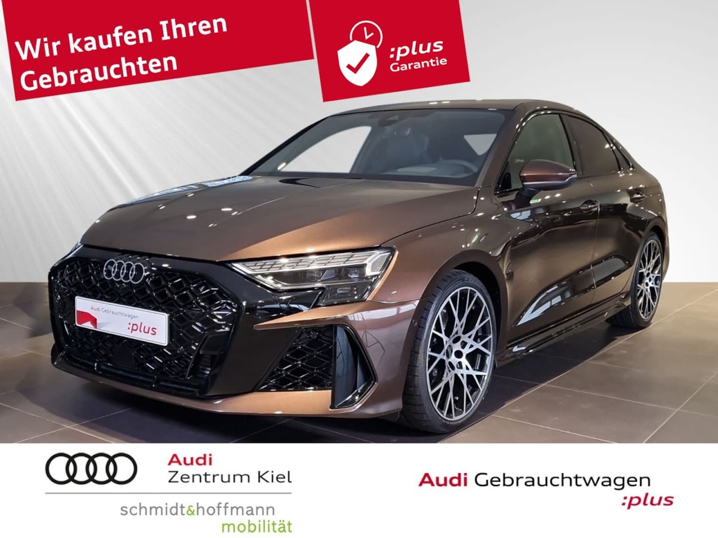 Bild über Audi RS 3 Limousine TFSI quattro S tronic - für weitere Informationen kontaktieren Sie den Audi Partner