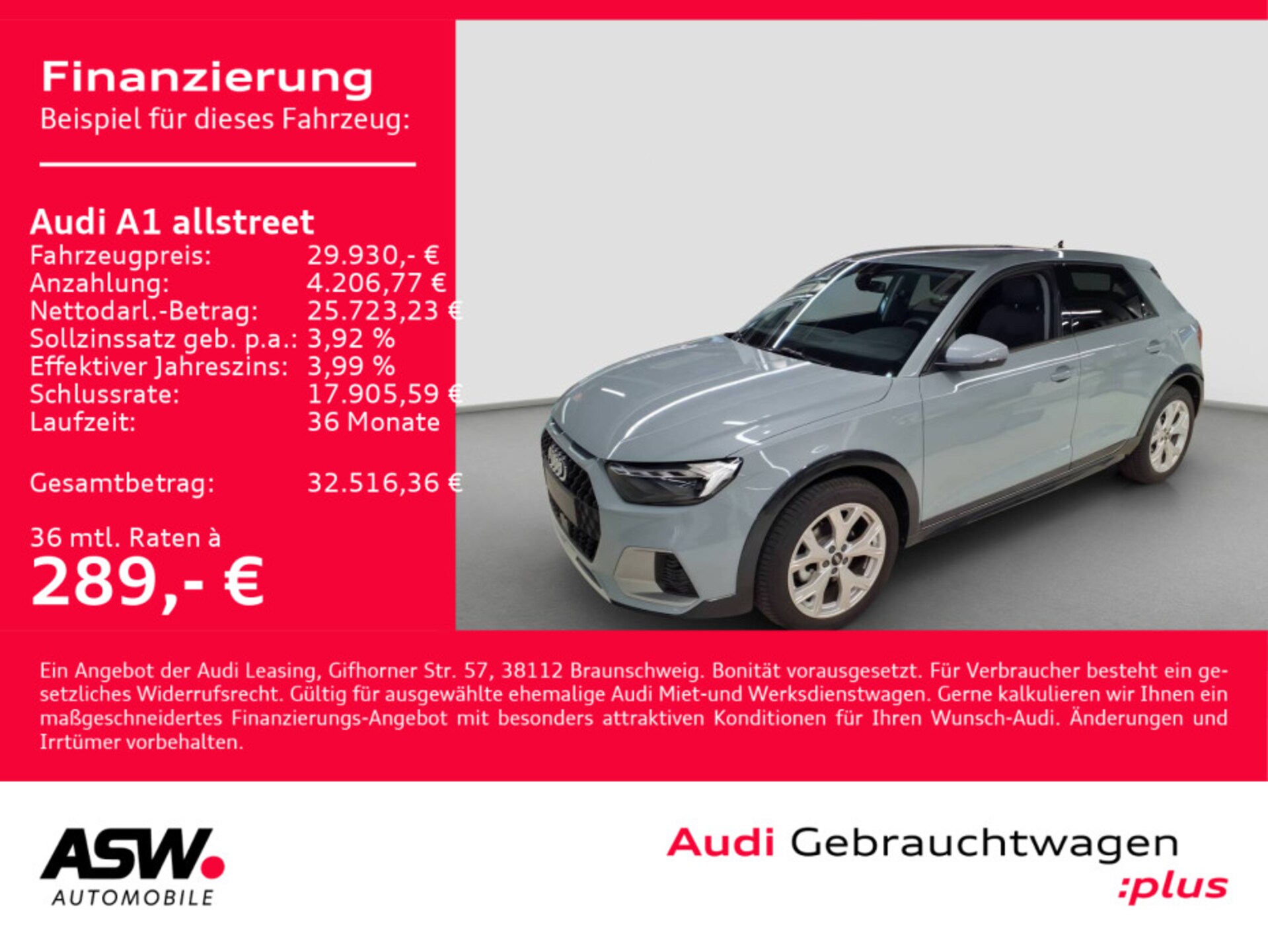 Audi A1 allstreet