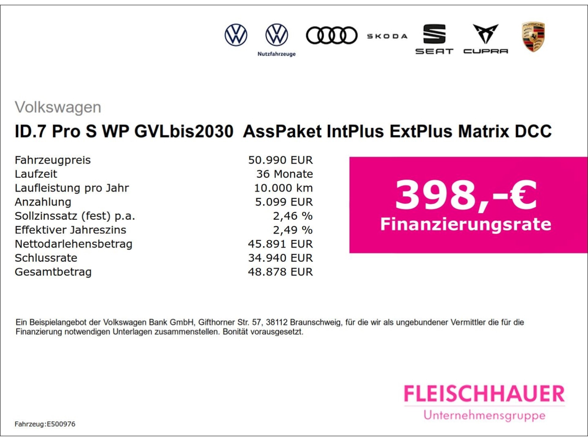 Volkswagen ID.7 Pro S