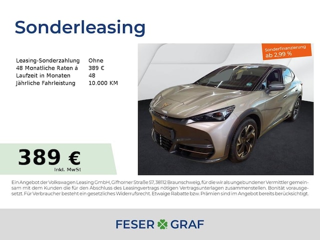 CUPRA Tavascan ENDURANCE 82 kWh IMMERSIVE*W-PUMPE*NAVI (DKT5024605)