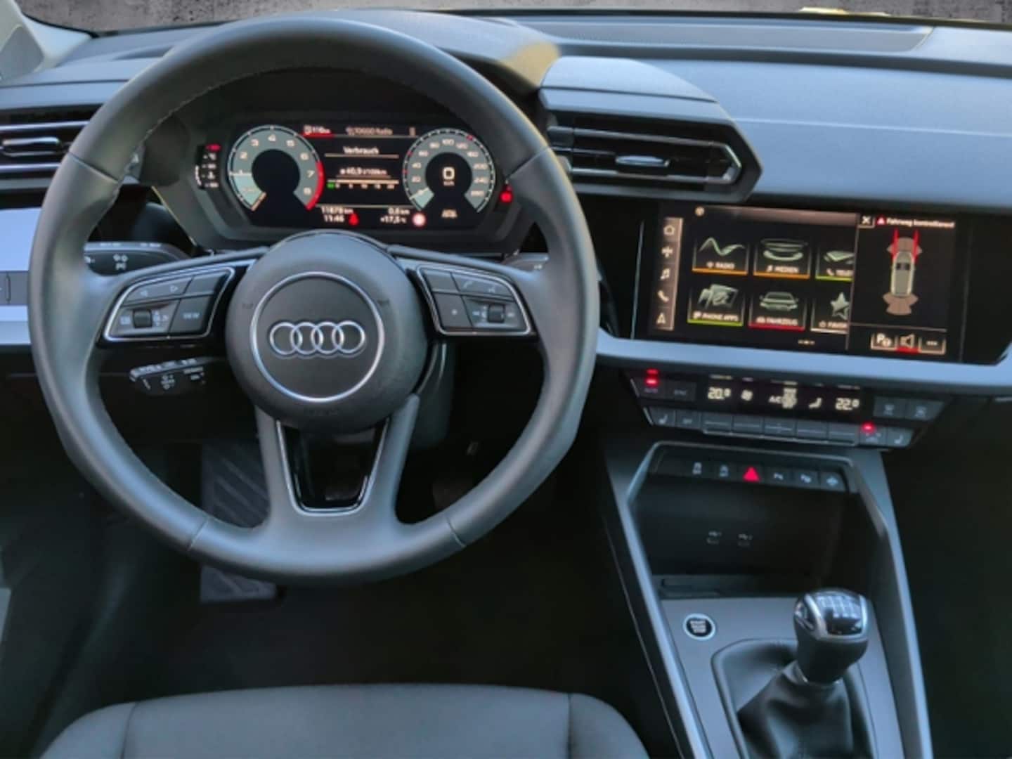 Bild über Audi A3 Sportback advanced 35 TFSI Schaltgetriebe - für weitere Informationen kontaktieren Sie den Audi Partner