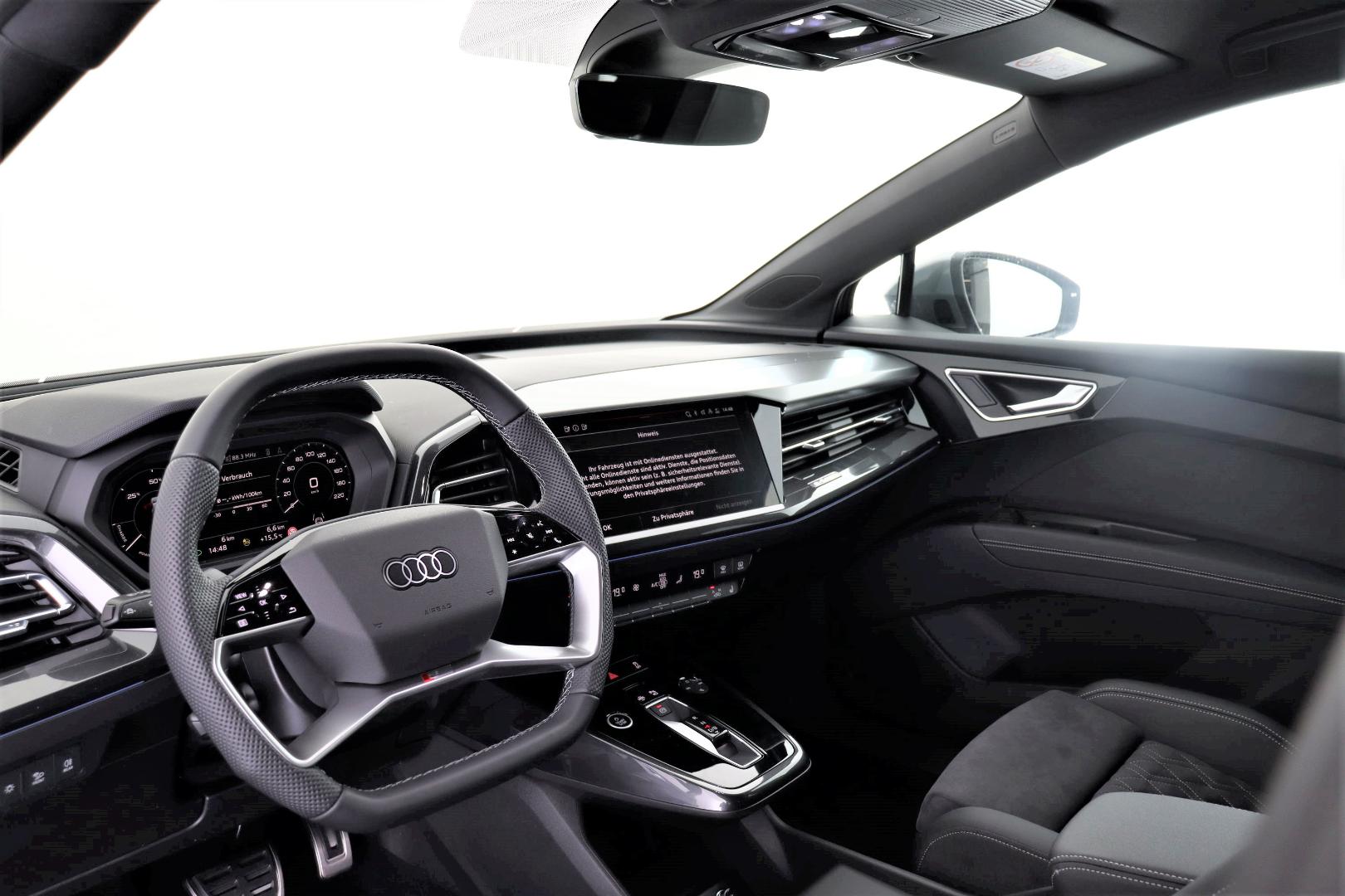 Bild über Audi Q4 Sportback e-tron 45 e-tron quattro 195,00 kW - for more details contact your dealer