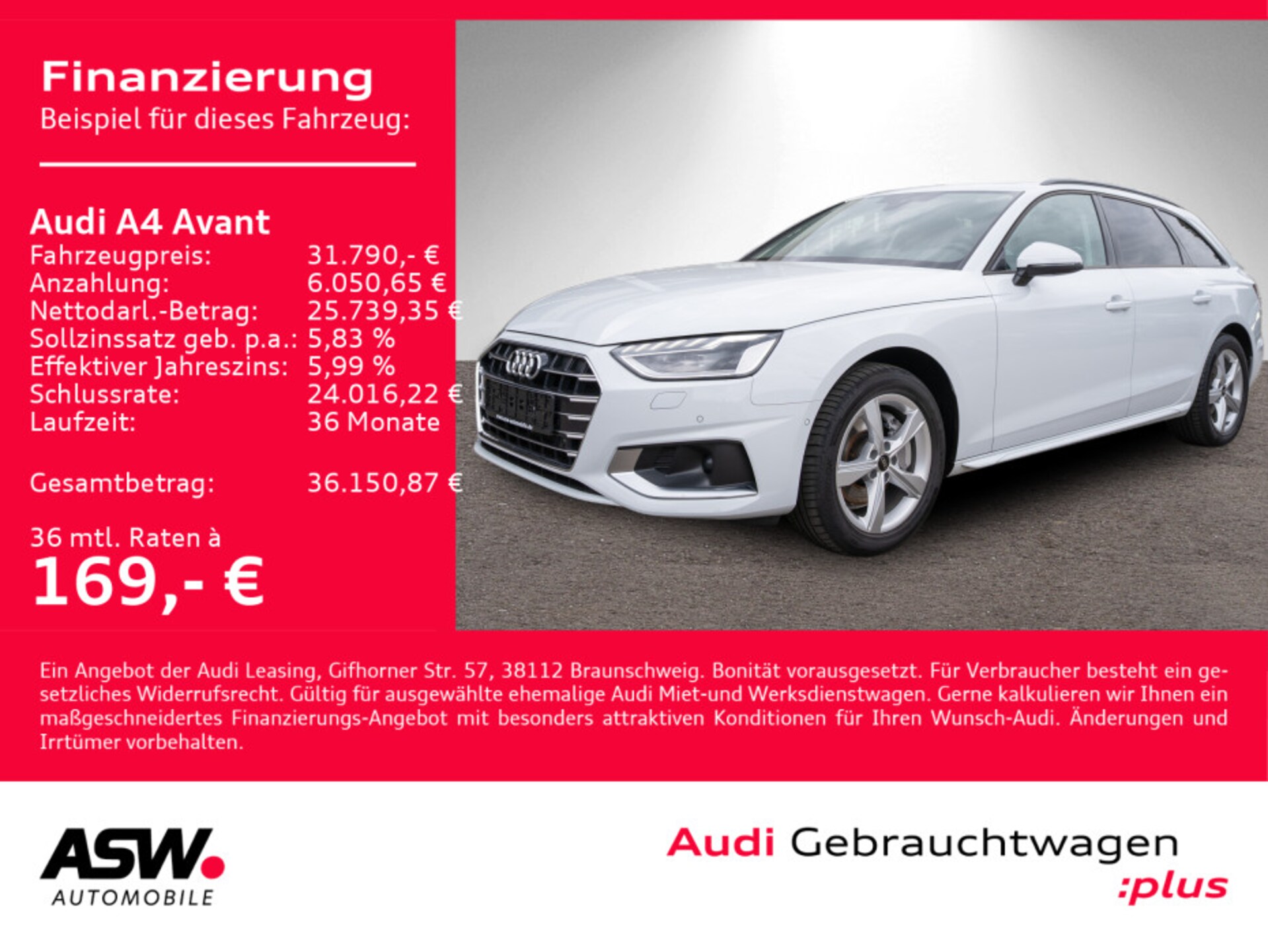 Audi A4 Avant Advanced