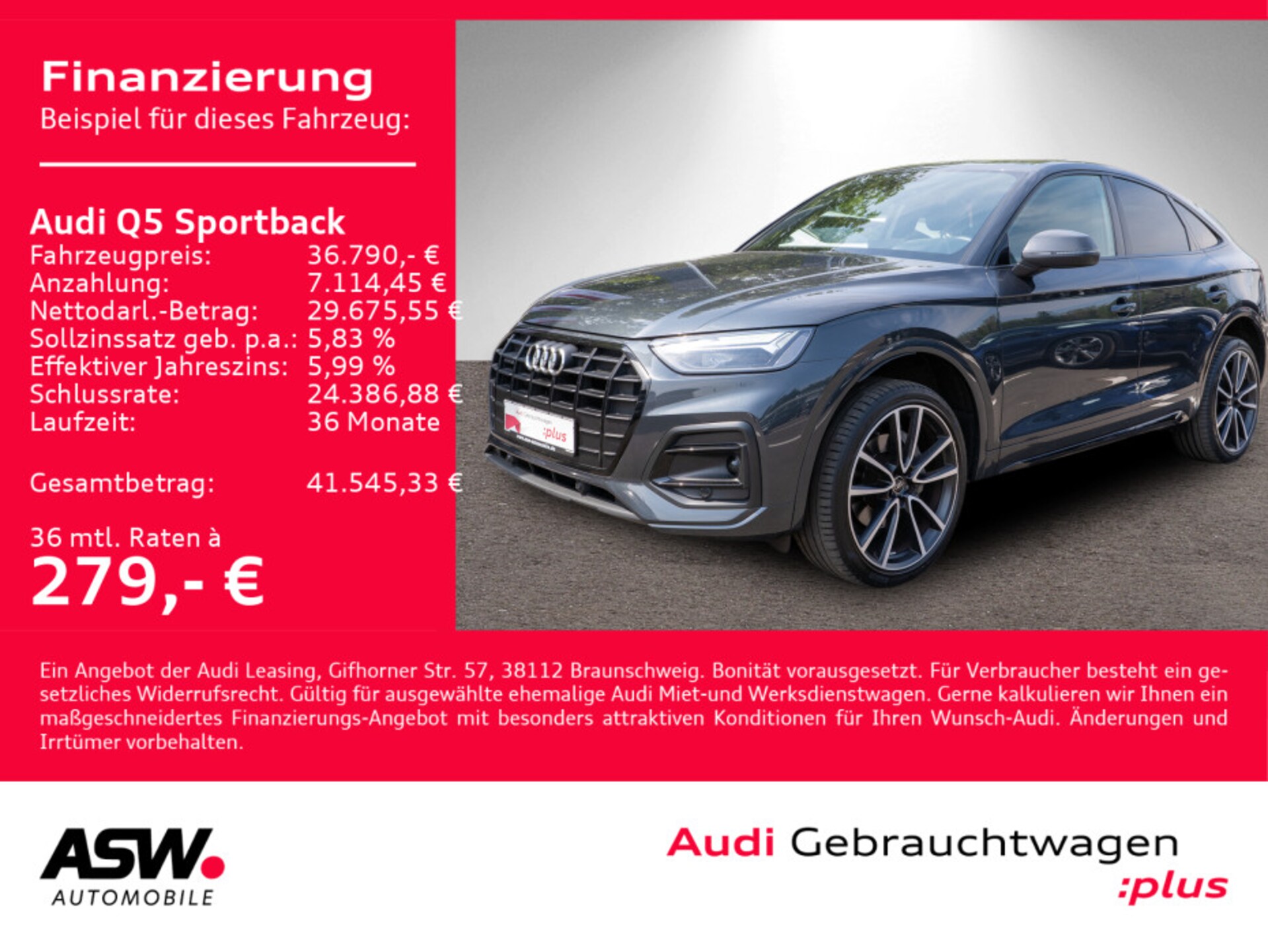 Audi Q5 Sportback advanced