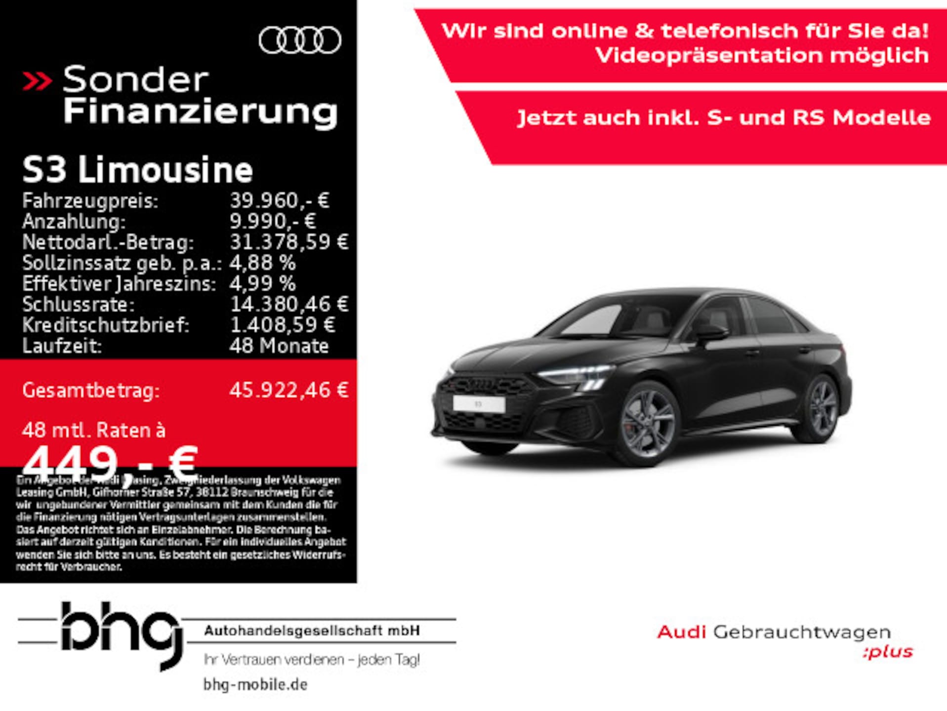 Audi S3 Limousine