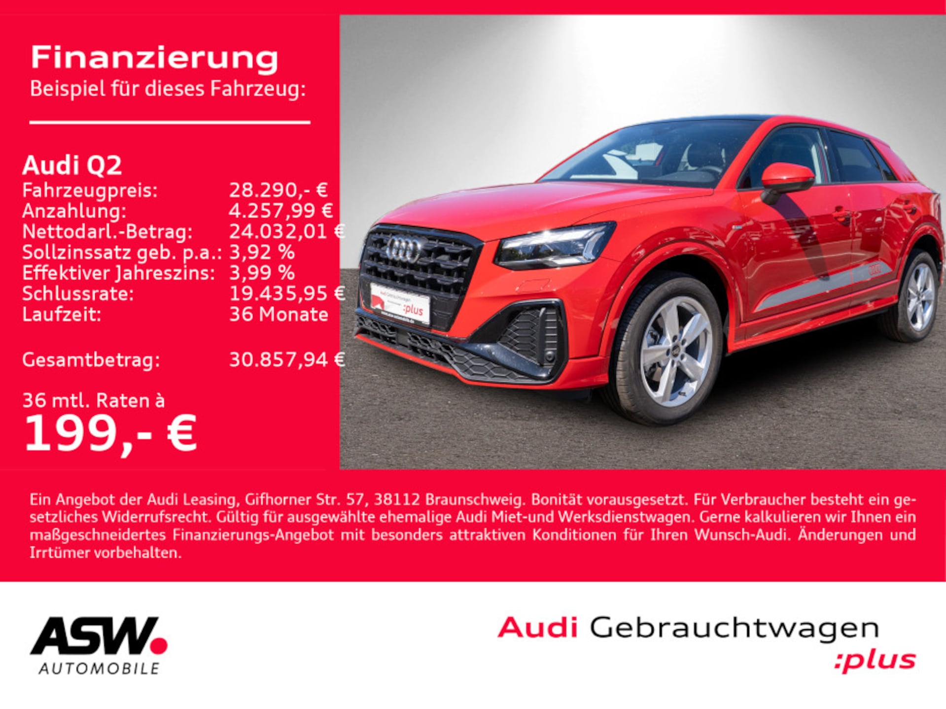 Audi Q2 S line