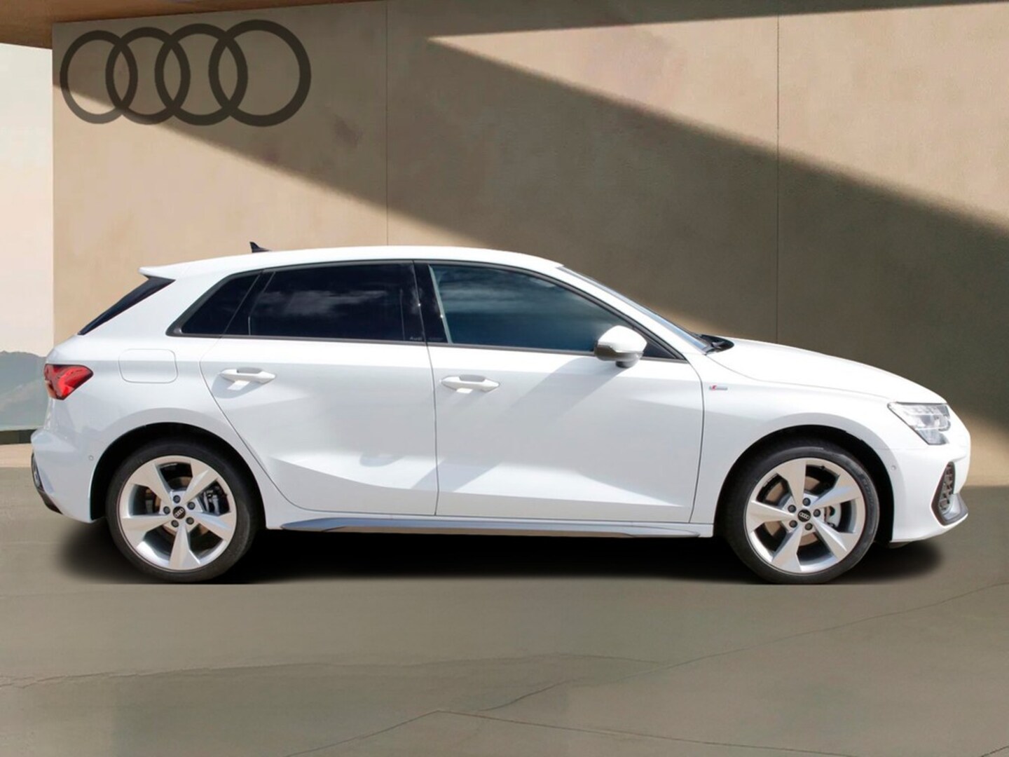 Bild über Audi A3 Sportback S line TFSI quattro 150 kW S tronic - für weitere Informationen kontaktieren Sie den Audi Partner