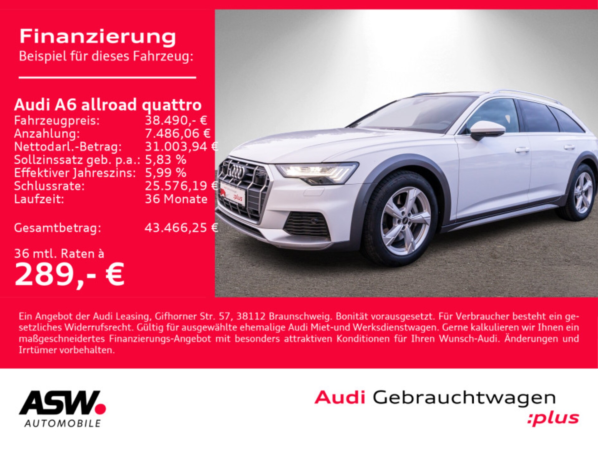 Audi A6 allroad quattro