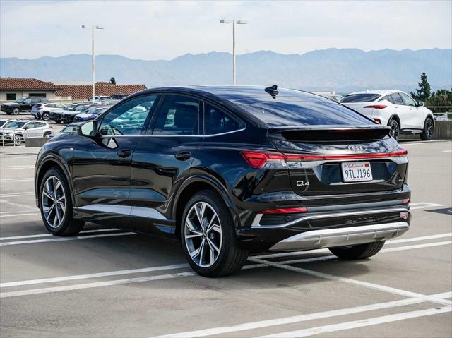 Used 2024 Audi Q4 Sportback e-tron Premium Plus with VIN WA13UBFZ8RP055457 for sale in Los Angeles, CA