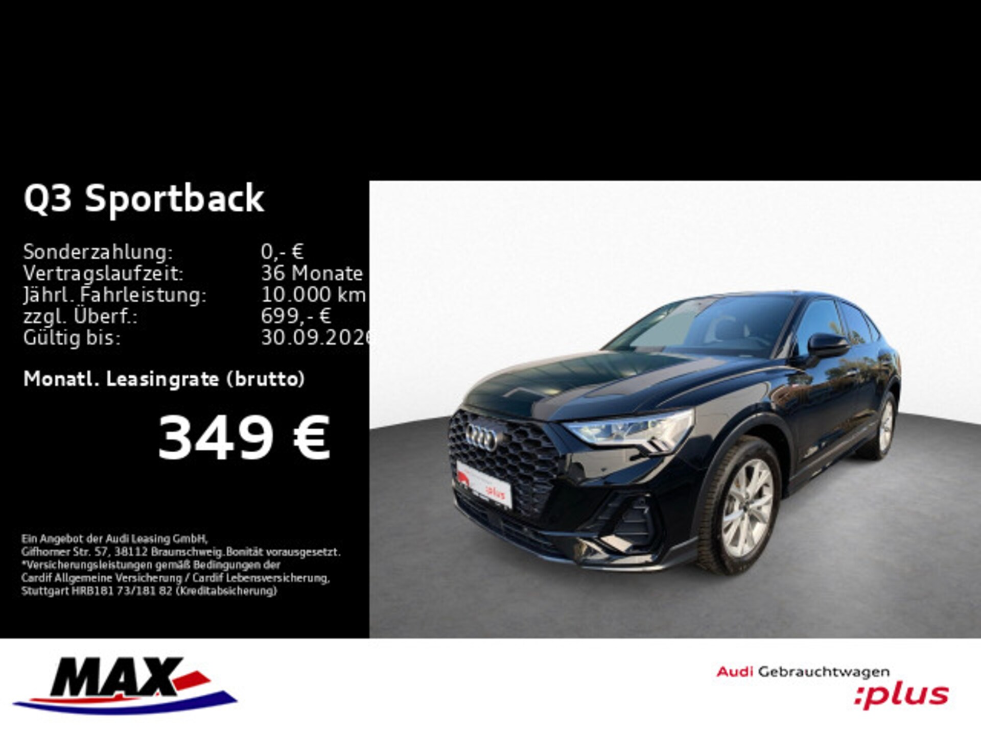 Audi Q3 Sportback S line
