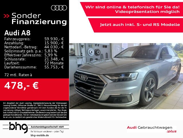 Image about Audi A8 TFSI e 60 TFSI e quattro tiptronic