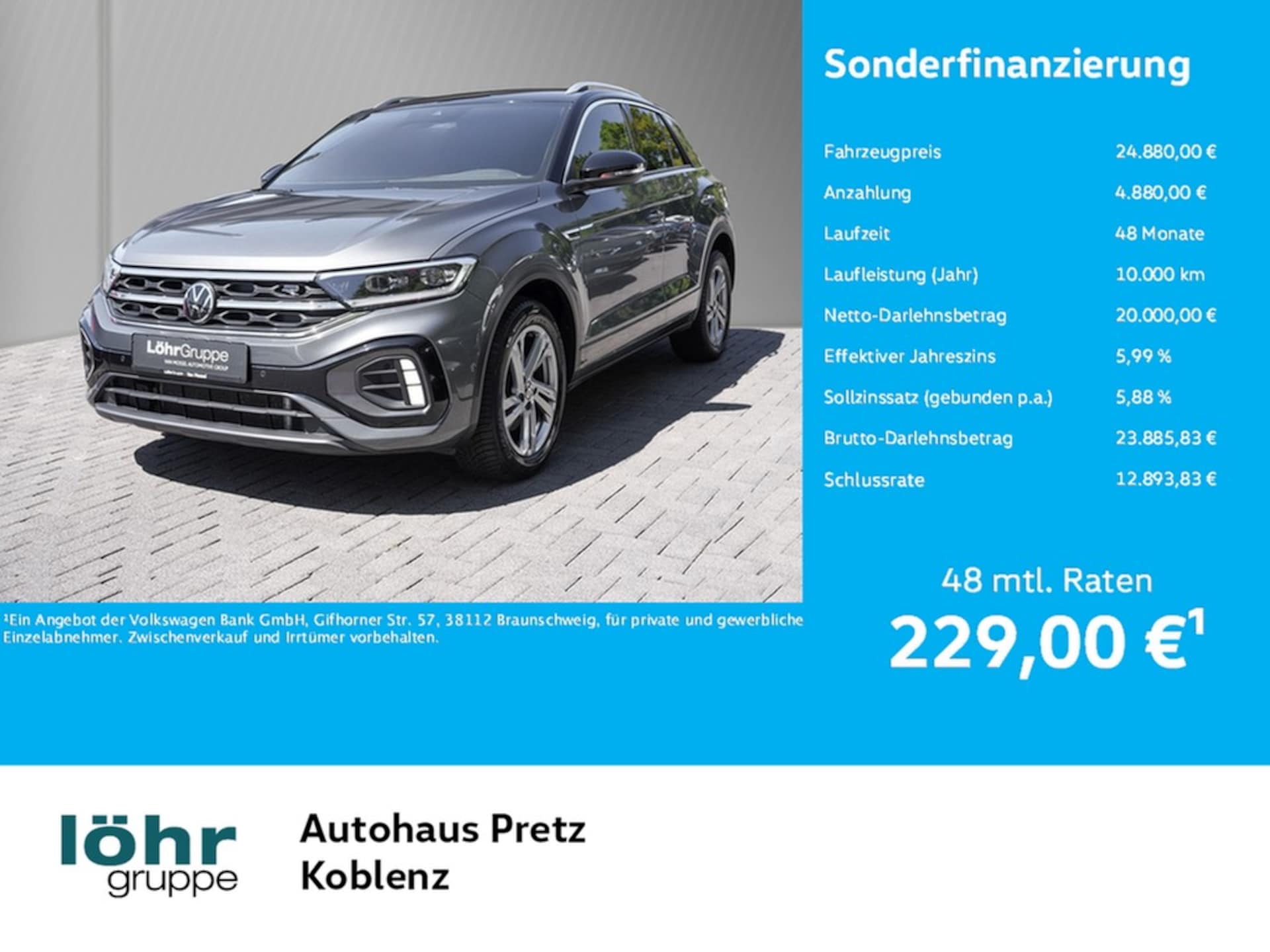 Volkswagen T-Roc R-Line