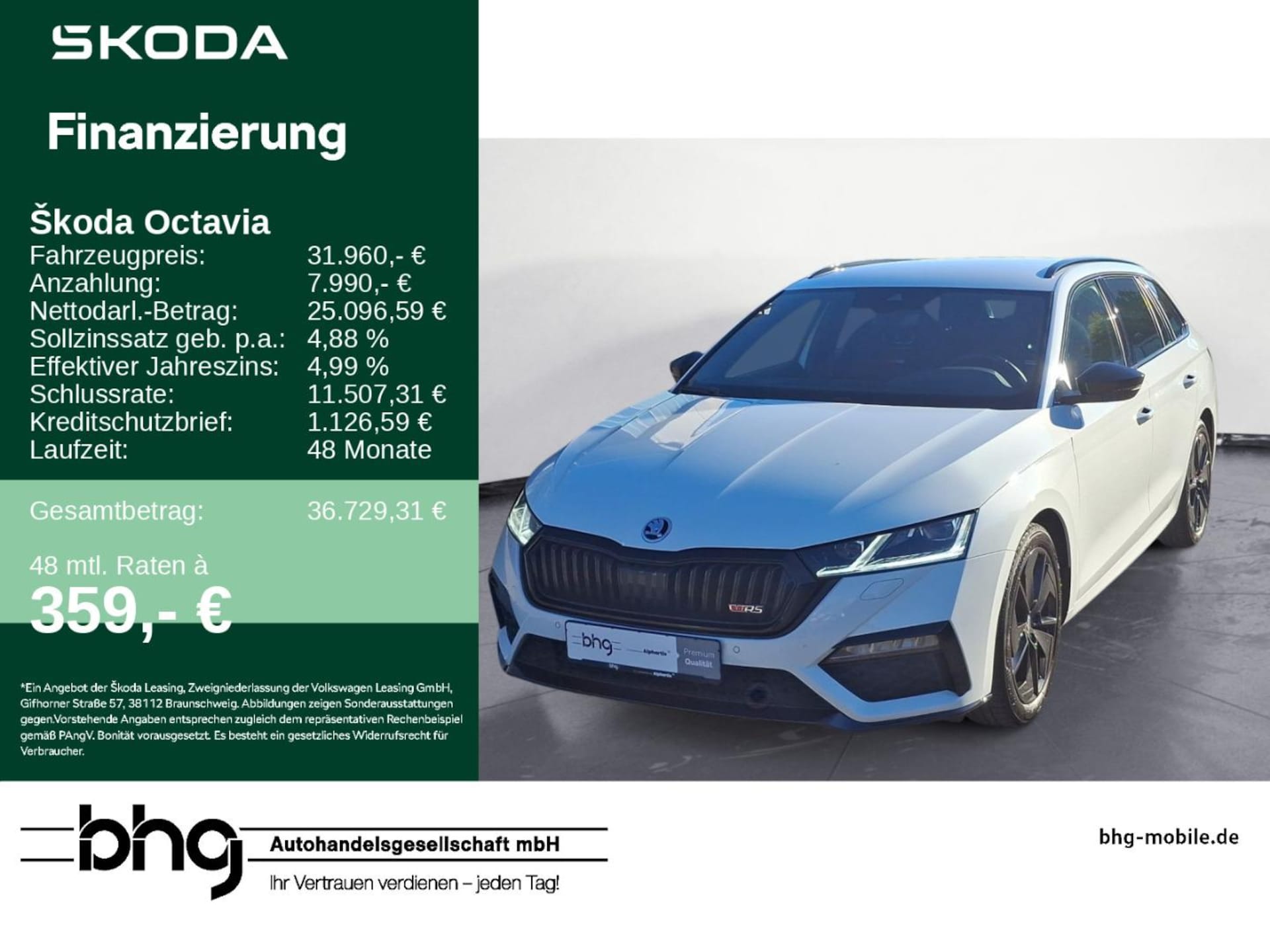Skoda Octavia Combi 2023