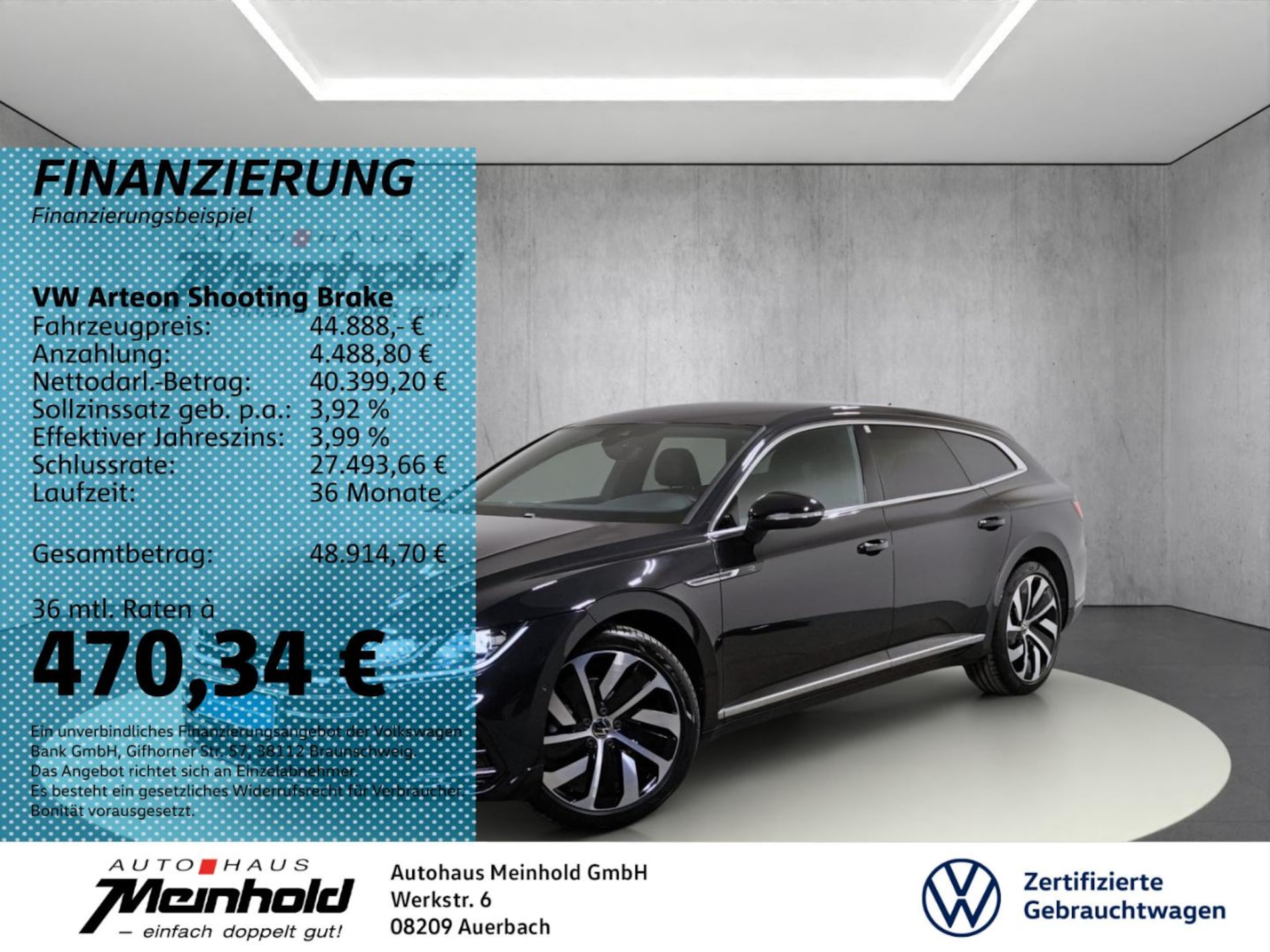 Volkswagen Arteon Shooting Brake R-Line