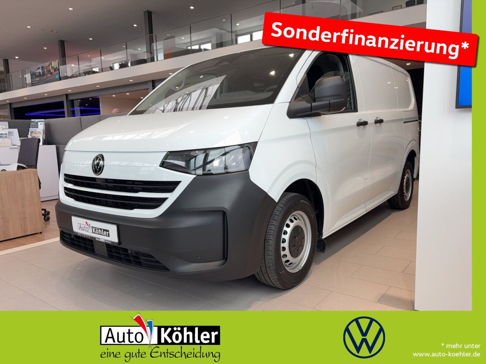 Volkswagen Transporter Kasten kurzer Radstand